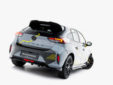MAXTON DESIGN REAR SPLITTER VERTICAL BARS OPEL CORSA F FACELIFT (MK6 FACELIFT) — photo 2
