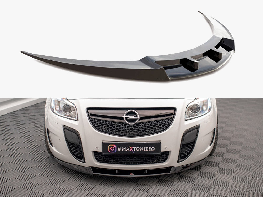 MAXTON DESIGN FRONT SPLITTER V.1 OPEL / VAUXHALL INSIGNIA OPC MK1 — photo 1
