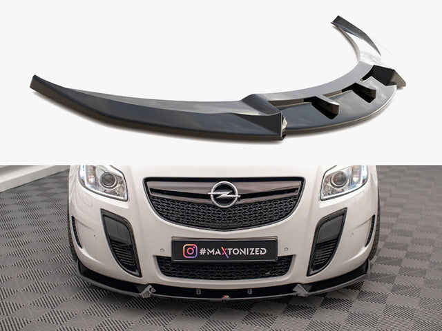 MAXTON DESIGN FRONT SPLITTER V.2 OPEL / VAUXHALL INSIGNIA OPC MK1 — photo 1
