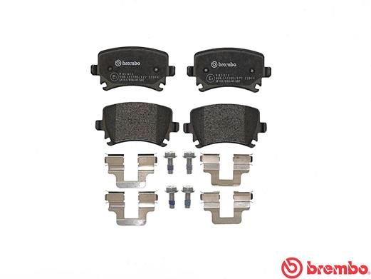 Brembo replacement rear brake pads for Audi 8P RS3 – P85073 – supplier image