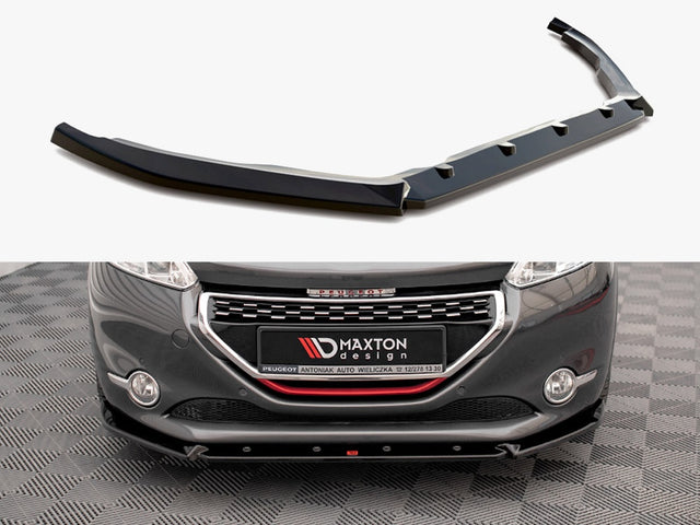 MAXTON DESIGN FRONT SPLITTER V2 PEUGEOT 208 GTI MK1 — photo 1
