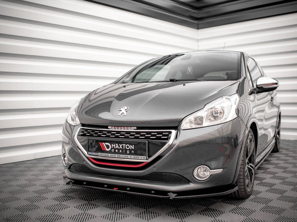 MAXTON DESIGN FRONT SPLITTER V2 PEUGEOT 208 GTI MK1 — photo 2