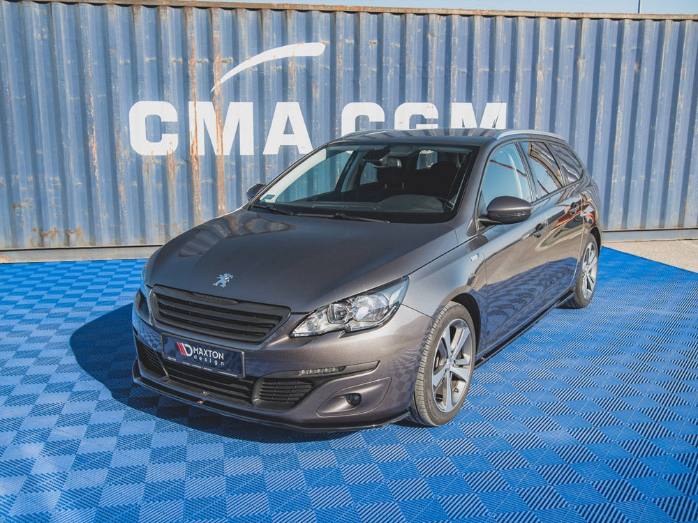 MAXTON DESIGN FRONT SPLITTER V1 PEUGEOT 308 MK2 FACELIFT — photo 2