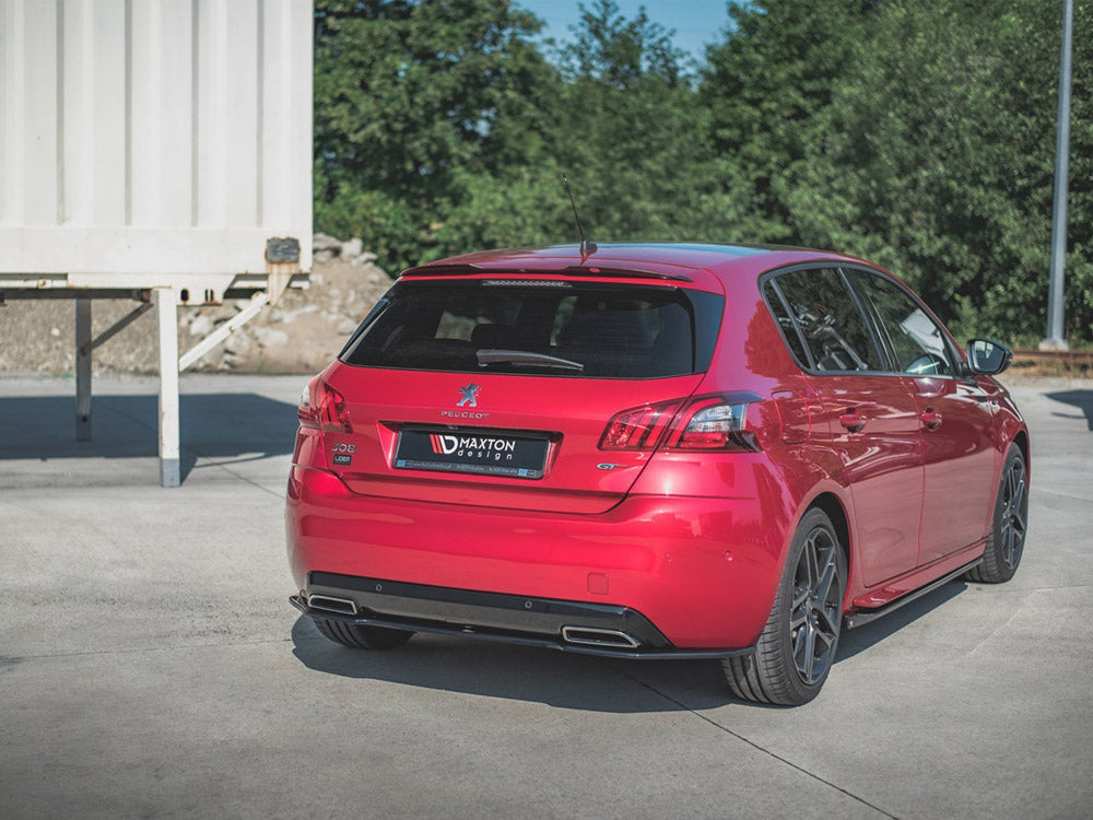 MAXTON DESIGN PEUGEOT 308 GT MK2 FACELIFT REAR SPLITTER — photo 2