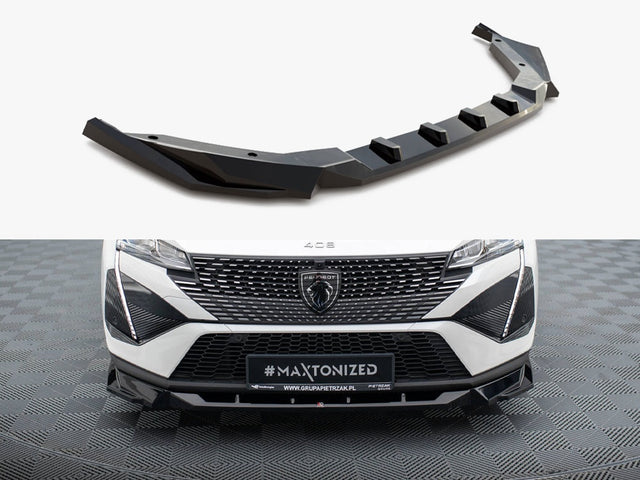 MAXTON DESIGN FRONT SPLITTER PEUGEOT 408 MK1 — photo 1