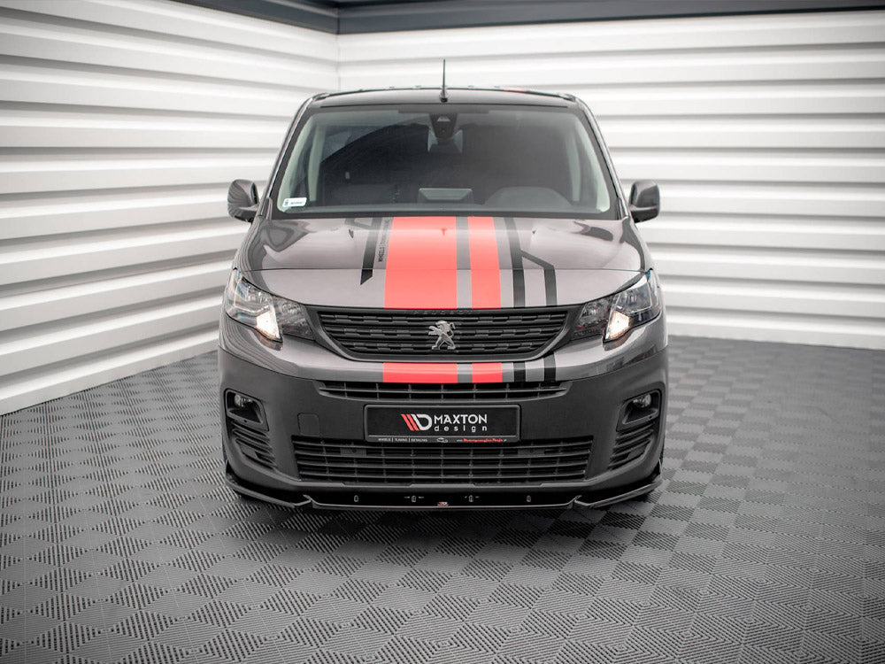 MAXTON DESIGN PEUGEOT PARTNER MK3 FRONT SPLITTER — photo 3