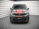 MAXTON DESIGN PEUGEOT PARTNER MK3 FRONT SPLITTER — photo 3