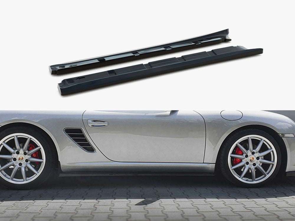 MAXTON DESIGN SIDE SKIRTS DIFFUSERS PORSCHE BOXSTER 987 — photo 1