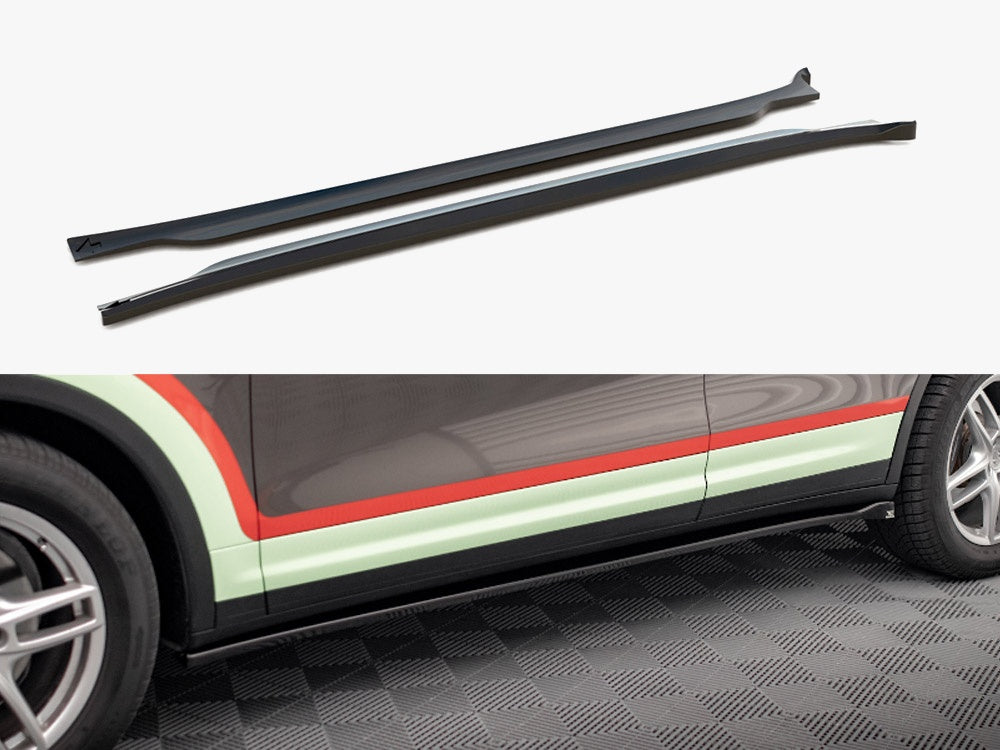 MAXTON DESIGN SIDE SKIRTS DIFFUSERS PORSCHE CAYENNE MK2 — photo 1