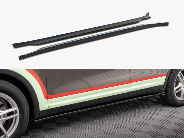 MAXTON DESIGN SIDE SKIRTS DIFFUSERS PORSCHE CAYENNE MK2 — photo 1
