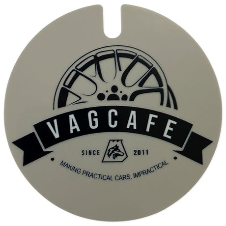 VAG Cafe License Disc Holder Grey/Black