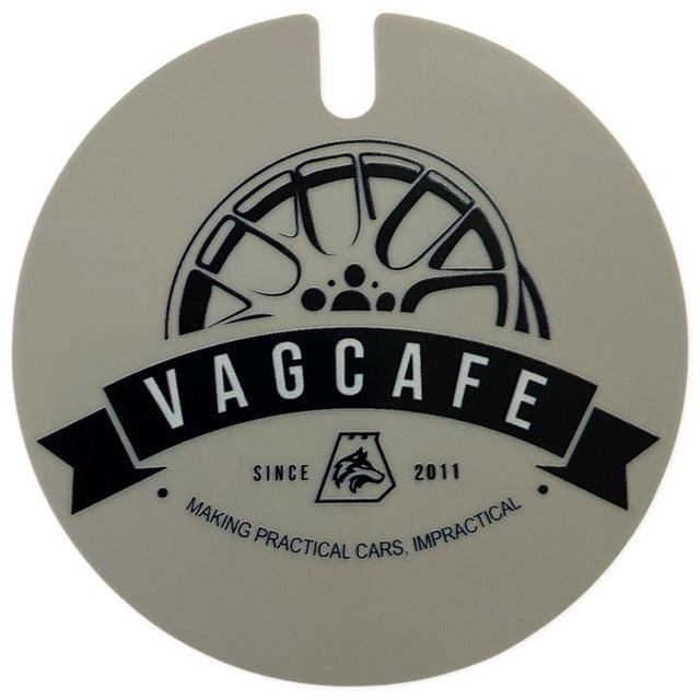 VAG Cafe License Disc Holder Grey/Black