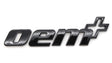 Racingline OEM Plus Badge Black