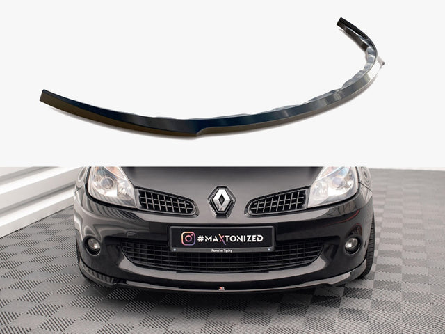 MAXTON DESIGN RENAULT CLIO MK3 RS FRONT SPLITTER — photo 1