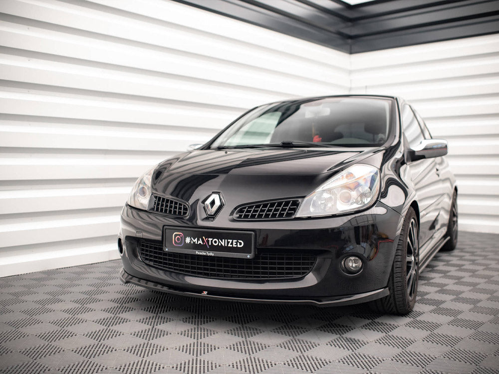 MAXTON DESIGN RENAULT CLIO MK3 RS FRONT SPLITTER — photo 2