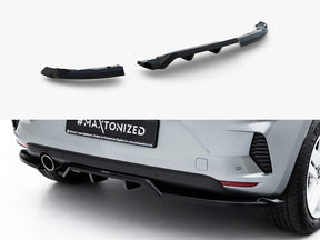 MAXTON DESIGN REAR SPLITTER RENAULT CLIO MK5 FACELIFT — photo 1