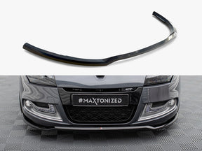 MAXTON DESIGN FRONT SPLITTER V1 RENAULT MEGANE GT MK3 FACELIFT — photo 1