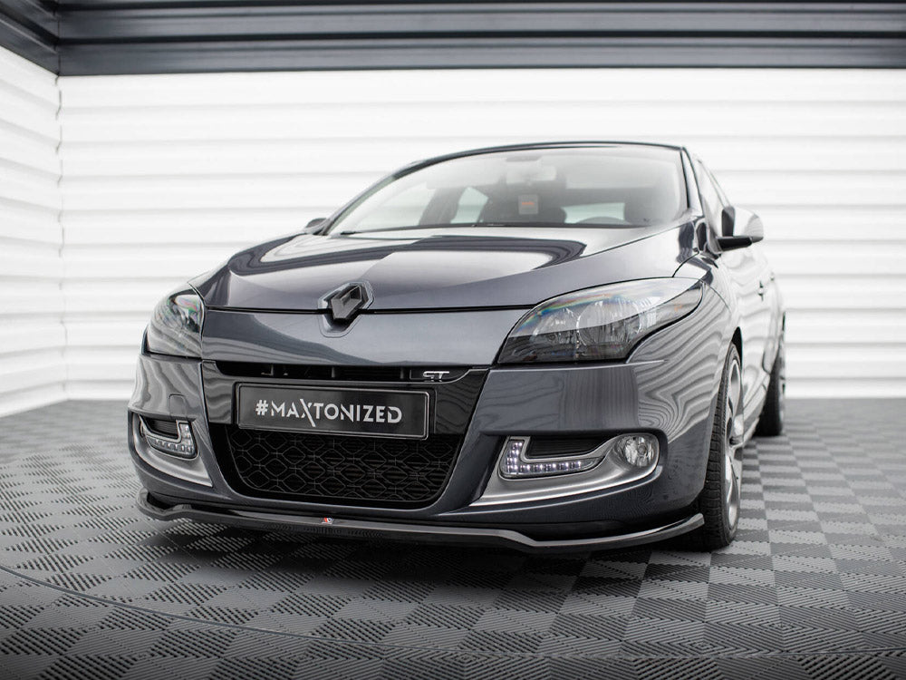 MAXTON DESIGN FRONT SPLITTER V1 RENAULT MEGANE GT MK3 FACELIFT — photo 2