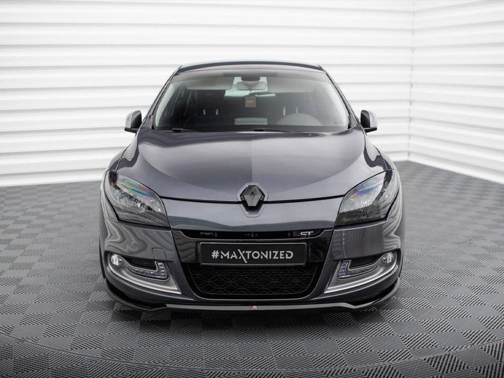 MAXTON DESIGN FRONT SPLITTER V1 RENAULT MEGANE GT MK3 FACELIFT — photo 3