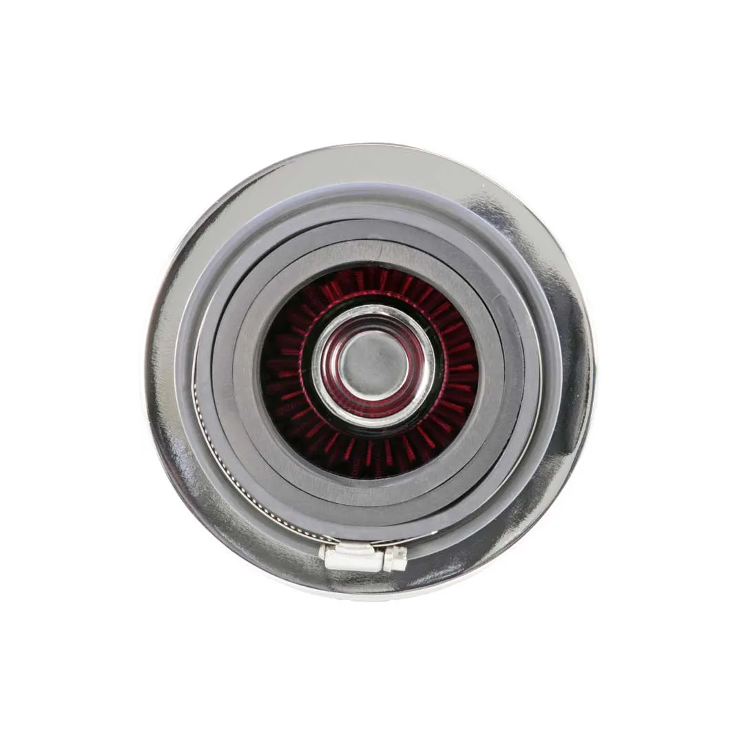 KNN Multi Fit 3 Flange Universal Filter 76/90/100 (clamp) 140 length – product view 2