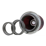 KNN Multi Fit 3 Flange Universal Filter 76/90/100 (clamp) 140 length