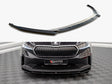 MAXTON DESIGN FRONT SPLITTER V.3 SKODA ENYAQ IV — photo 1