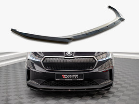MAXTON DESIGN FRONT SPLITTER V.3 SKODA ENYAQ IV — photo 1