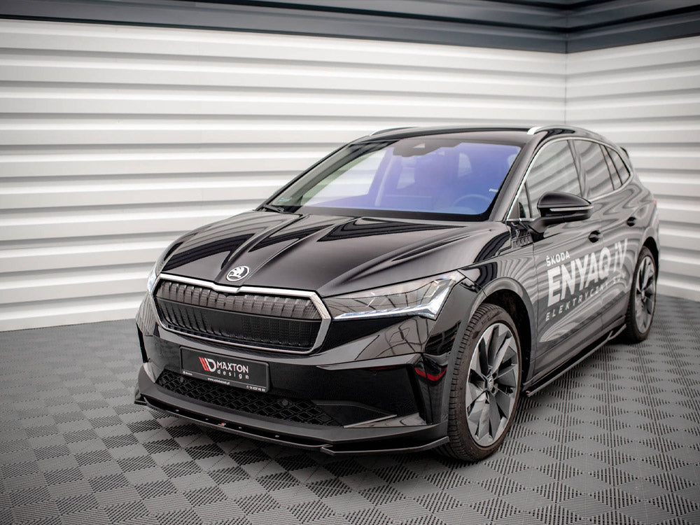 MAXTON DESIGN FRONT SPLITTER V.3 SKODA ENYAQ IV — photo 2