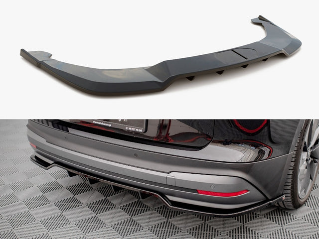 MAXTON DESIGN REAR SPLITTER (VERTICAL BARS) SKODA ENYAQ IV — photo 1