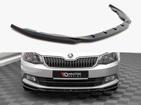 MAXTON DESIGN FRONT SPLITTER V.2 SKODA FABIA MK3 (2014-2019) — photo 1
