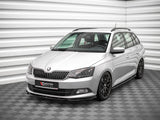MAXTON DESIGN FRONT SPLITTER V.2 SKODA FABIA MK3 (2014-2019) — photo 2