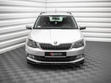 MAXTON DESIGN FRONT SPLITTER V.2 SKODA FABIA MK3 (2014-2019) — photo 3