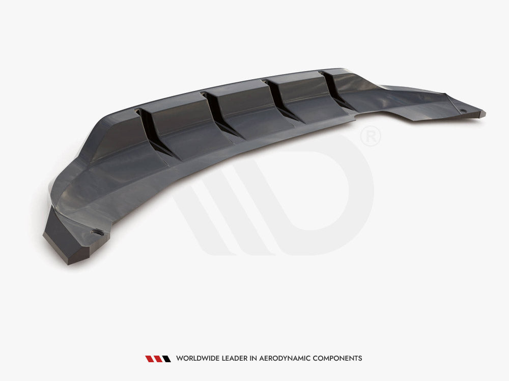 MAXTON DESIGN REAR SPLITTER VERTICAL BARS SKODA FABIA MONTE CARLO MK4 — photo 6