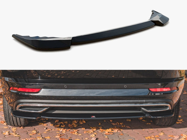 MAXTON DESIGN REAR SPLITTER SKODA KAROQ SPORTLINE MK1 — photo 1