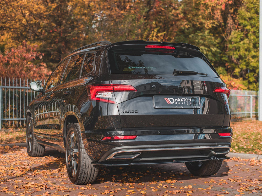 MAXTON DESIGN REAR SPLITTER SKODA KAROQ SPORTLINE MK1 — photo 2