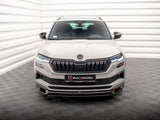 MAXTON DESIGN FRONT SPLITTER SKODA KAROQ SPORTLINE MK1 FACELIFT — photo 3