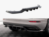 MAXTON DESIGN REAR SPLITTER (VERTICAL BARS) SKODA KAROQ SPORTLINE MK1 FACELIFT — photo 1