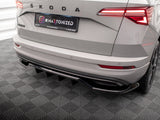 MAXTON DESIGN REAR SPLITTER (VERTICAL BARS) SKODA KAROQ SPORTLINE MK1 FACELIFT — photo 3