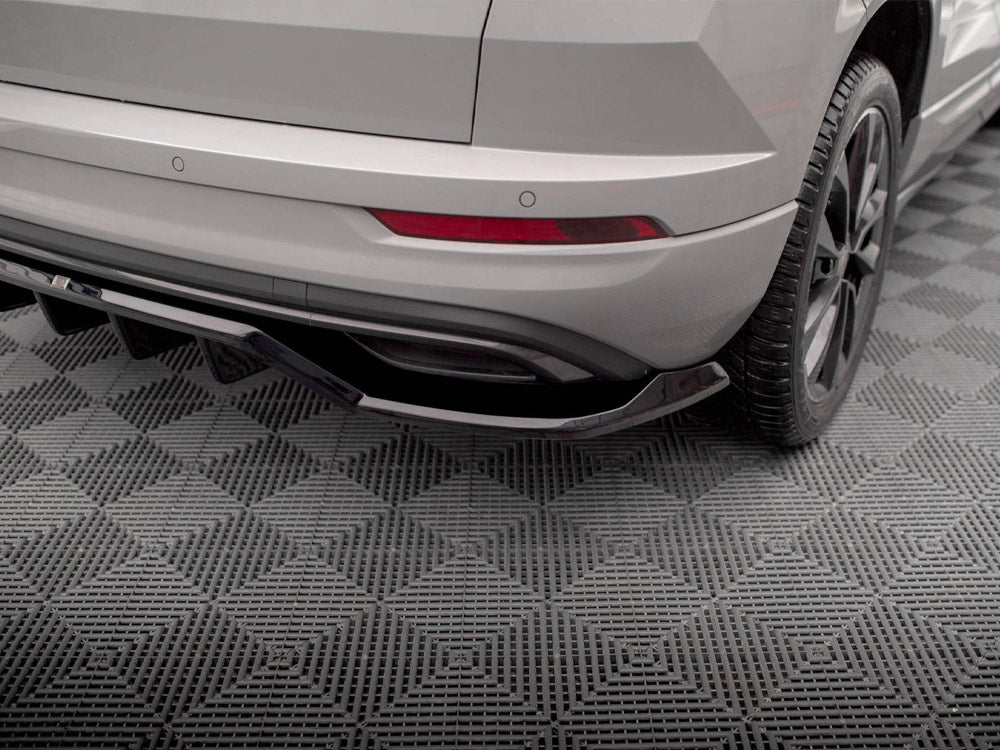 MAXTON DESIGN REAR SPLITTER (VERTICAL BARS) SKODA KAROQ SPORTLINE MK1 FACELIFT — photo 4