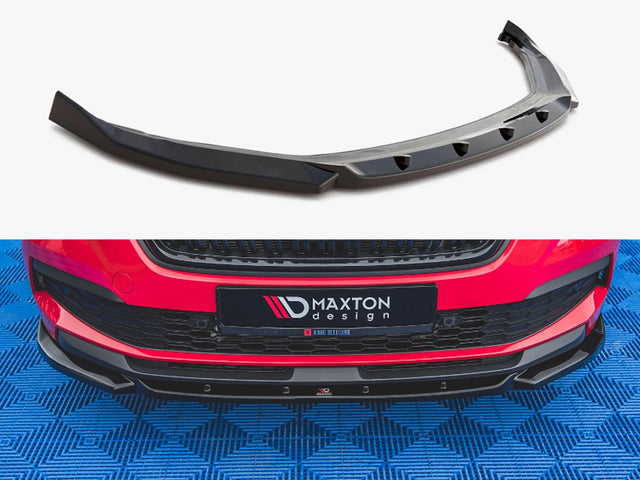 MAXTON DESIGN FRONT SPLITTER V.1 SKODA KAMIQ MK1 — photo 1