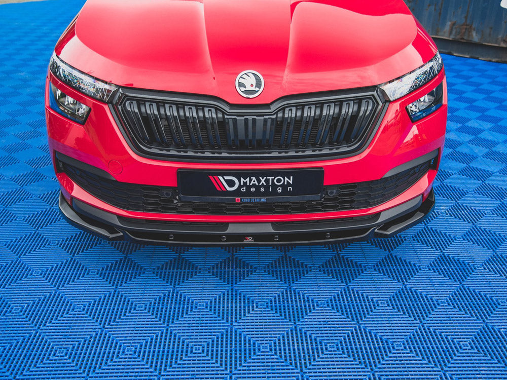 MAXTON DESIGN FRONT SPLITTER V.1 SKODA KAMIQ MK1 — photo 3