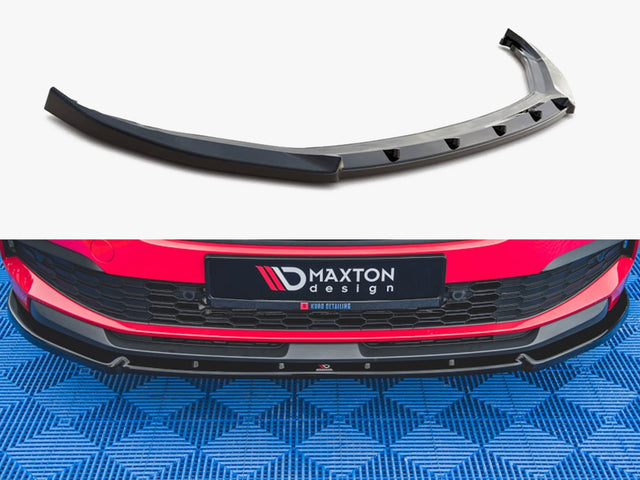 MAXTON DESIGN FRONT SPLITTER V.2 SKODA KAMIQ MK1 — photo 1