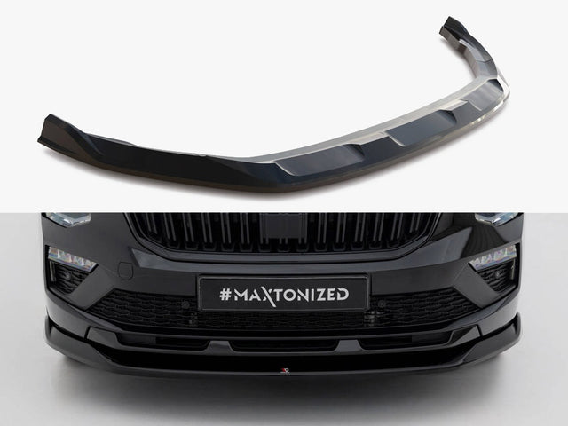 MAXTON DESIGN SKODA KAMIQ MONTE CARLO FRONT SPLITTER — photo 1