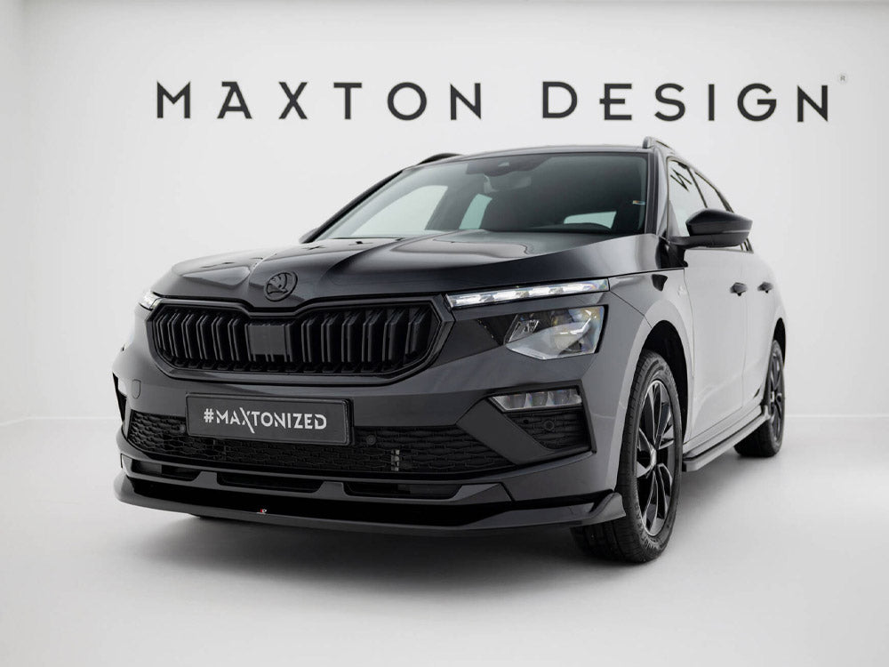 MAXTON DESIGN SKODA KAMIQ MONTE CARLO FRONT SPLITTER — photo 2