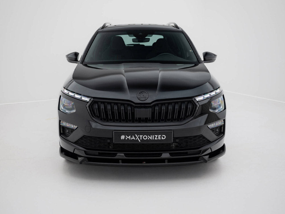 MAXTON DESIGN FRONT SPLITTER V.2 SKODA KAMIQ MONTE CARLO MK1 FACELIFT — photo 3