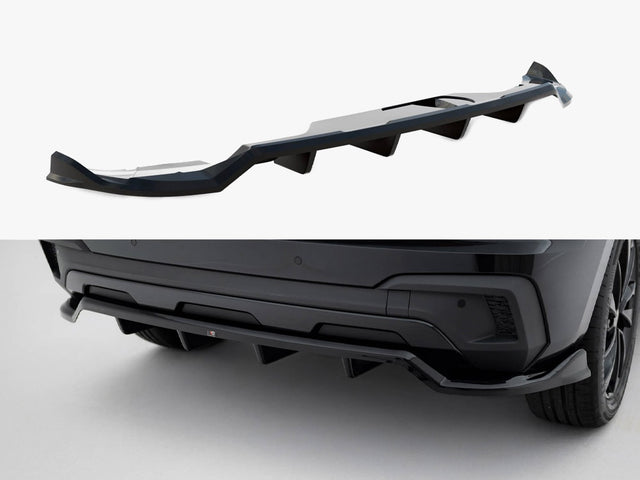 MAXTON DESIGN REAR SPLITTER (VERTICAL BARS) SKODA KAMIQ MONTE CARLO MK1 FACELIFT — photo 1