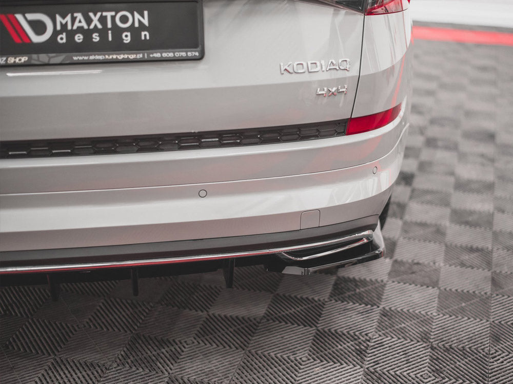 MAXTON DESIGN REAR SIDE SPLITTERS SKODA KODIAQ MK1 SPORTLINE — photo 3