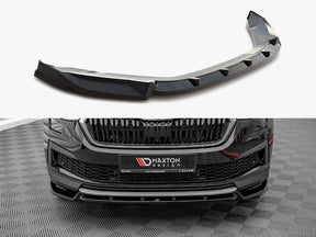 MAXTON DESIGN FRONT SPLITTER V.1 SKODA KODIAQ MK1 FACELIFT — photo 1