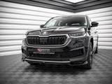 MAXTON DESIGN FRONT SPLITTER V.2 SKODA KODIAQ MK1 FACELIFT — photo 2