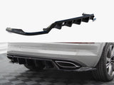 MAXTON DESIGN REAR SPLITTER VERTICAL BARS SKODA KODIAQ RS MK1 FACELIFT — photo 1